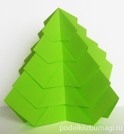 Елочка оригами