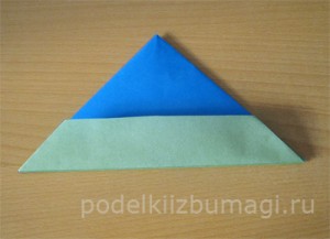 шапка оригами
